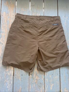Cabela's Men's Size 40 Olive-Brown Performance Flat Front Shorts